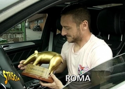 Roma, Tapiro per Totti e Spalletti: 