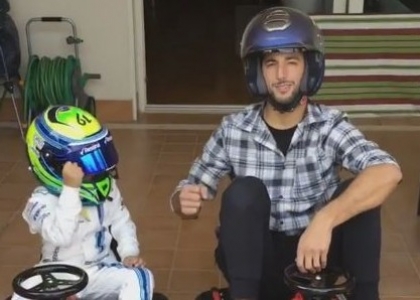 F1: Ricciardo contro Massa Junior, la sfida. Video