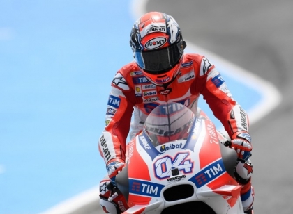 MotoGP, Olanda: Dovizioso strappa la pole, Rossi secondo