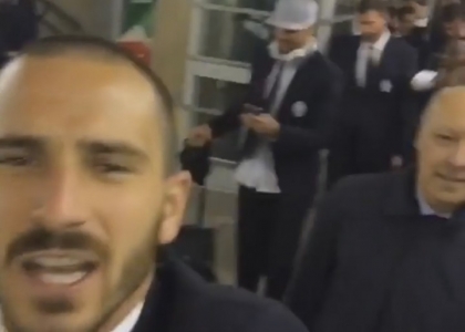 Juventus, Bonucci canta: 