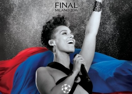 Alicia Keys canterà alla finale di Champions League