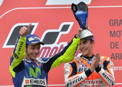 MotoGP, Argentina: olè Marquez, Rossi secondo grazie alle Ducati