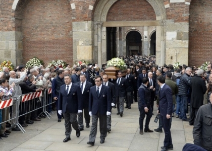 Addio Cesare Maldini: l'ultimo saluto a Milano. Foto