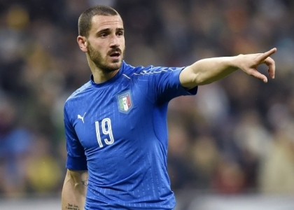 Italia, la Juventus blocca Bonucci: niente stage