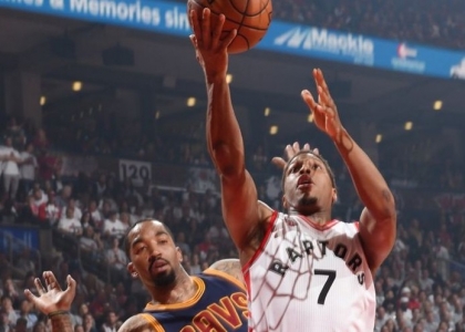 Nba, playoff: Toronto risorge, 2-2 coi Cavs