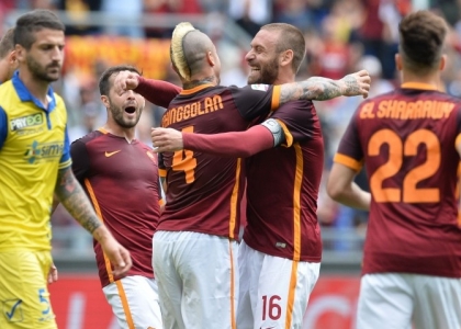 Serie A: Roma-Chievo 3-0, gol e highlights. Video