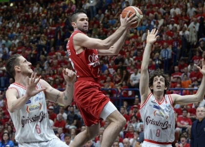 Basket, finale scudetto: gara-5 è di Milano, Reggio travolta