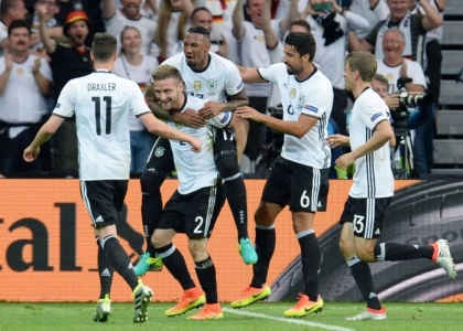 Euro 2016: la Germania non sbaglia, 2-0 all'Ucraina