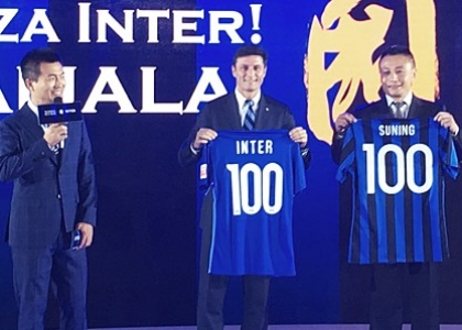 L'Inter diventa cinese: la conferenza stampa in diretta. Video