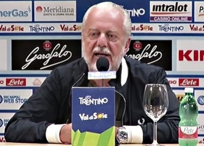 Napoli, De Laurentiis: 