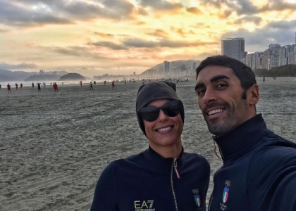 Rio 2016: Magnini-Pellegrini, tramonto d'amore. Foto