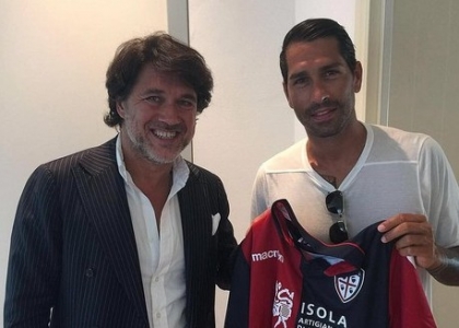 Cagliari: Borriello è ufficiale, ora caccia a Hernanes