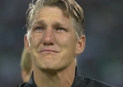 Amichevoli: Schweinsteiger in lacrime, la Germania lo saluta