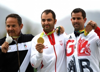 Rio 2016, tiro a volo: urlo Pellielo, argento nel trap