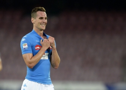Champions, Girone B: festa Napoli, Milik ribalta la Dinamo Kiev