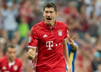 Bundesliga: Lewandowski da urlo, Bayern campione d'inverno