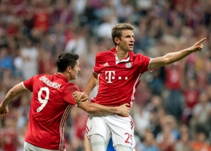 Champions, Girone D: Atletico corsaro, il Bayern fa poker