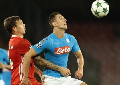 Champions: Napoli-Benfica in diretta. Live