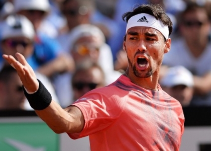 Roland Garros, Fognini: 