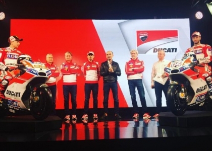 MotoGP: ecco la Ducati di Lorenzo e Dovizioso