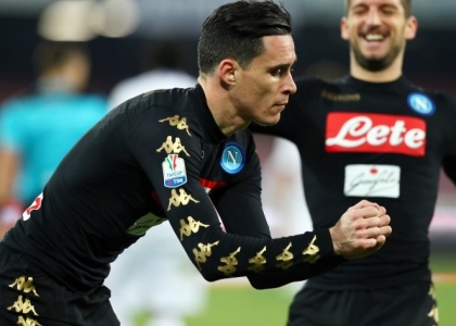 Tim Cup: Callejon stende la Fiorentina, Napoli in semifinale