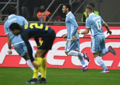Tim Cup: colpaccio Lazio, l'Inter è fuori