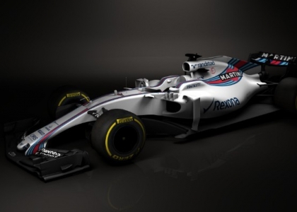 F1 2017: svelata la Williams Fw40