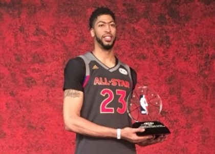 Nba, All Star Game 2017: trionfa l'Ovest, Anthony Davis Mvp da record