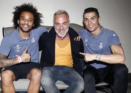 Gianluca Vacchi a cena col Real Madrid