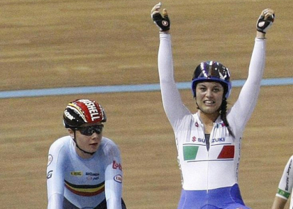 Ciclismo su pista, Mondiali: Rachele Barbieri oro nello scratch