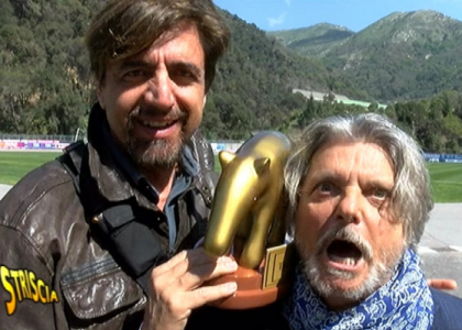 Sampdoria: Tapiro d'Oro a Massimo Ferrero