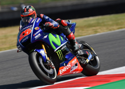 MotoGP, Italia: Vinales in pole davanti a Rossi