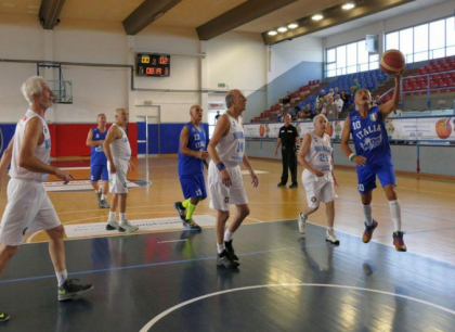 Maxibasket: l’Italia Over 70 batte l’Uruguay