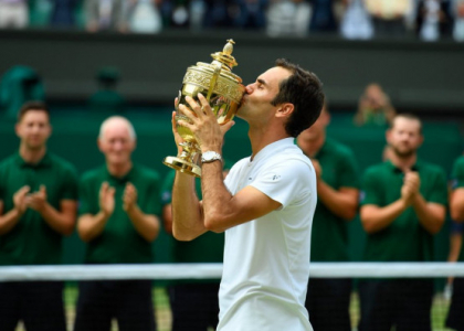 Tennis, Wimbledon: Federer nell'olimpo, ottavo titolo