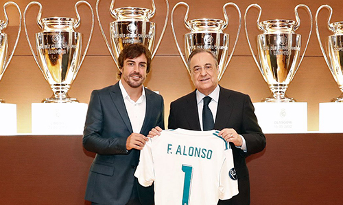 Alonso socio onorario del Real Madrid