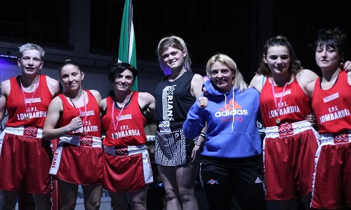 Boxe: donne lombarde alla pari delle inglesi a Cernusco sul Naviglio
