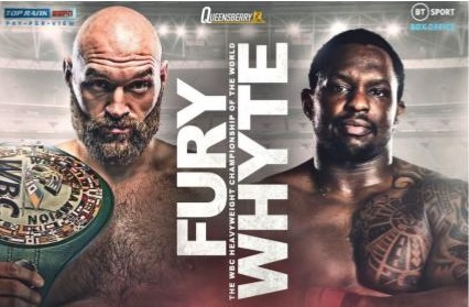 A Wembley sabato Fury difende il WBC contro Whyte