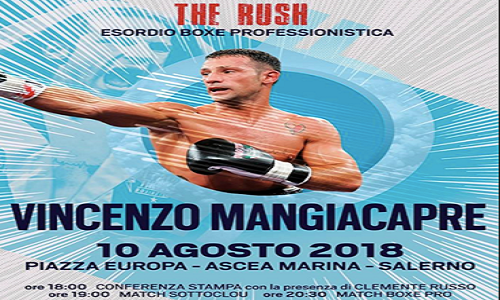 Boxe: debutto vincente di Mangiacapre da pro' ad Ascea Marina