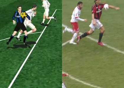 Pazzini come Ibrahimovic: braccio o petto? VIDEO