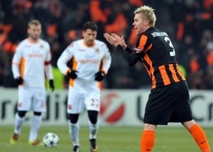 Champions: buio sulla Roma, pesante ko a Donetsk
