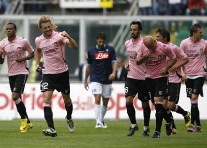 Serie A: Napoli ko a Palermo, l'Inter si rialza