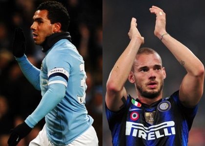 Sneijder-Tevez, balletto Inter
