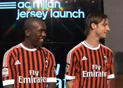 Milan: presentata la maglia per il 2011-2012