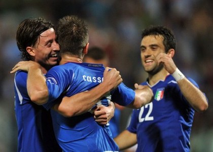 Euro 2012: l'Italia passeggia sull'Estonia