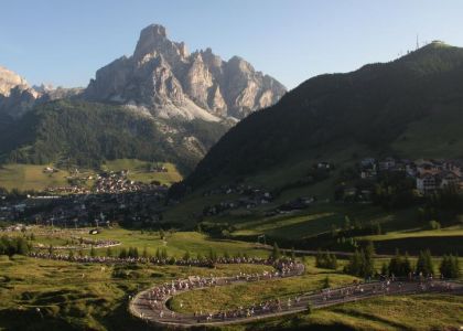 Maratona dles Dolomites: vince Sorrenti Mazzocchi