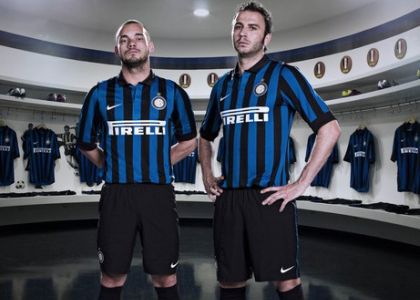 Inter: svelate le nuove maglie. FOTOGALLERY