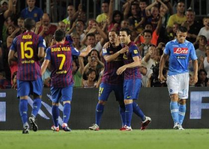 Trofeo Gamper: troppo Barça, Napoli demolito