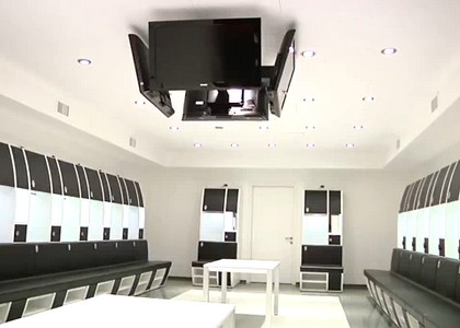 Juventus: entra negli spogliatoi del nuovo stadio. VIDEO