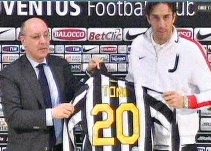Toni: “Un sogno essere alla Juventus”