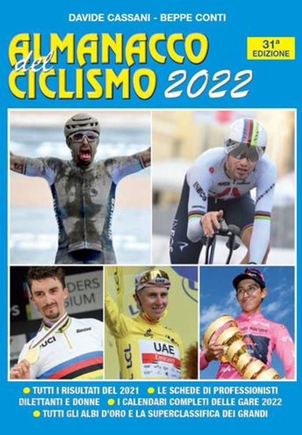 Almanacco ciclismo 2022: la recensione di Datasport